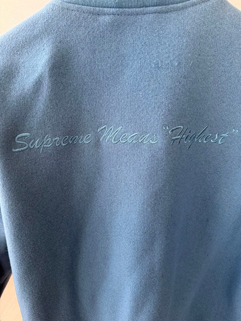 m*o様 Supreme Old English Varsity Jacket