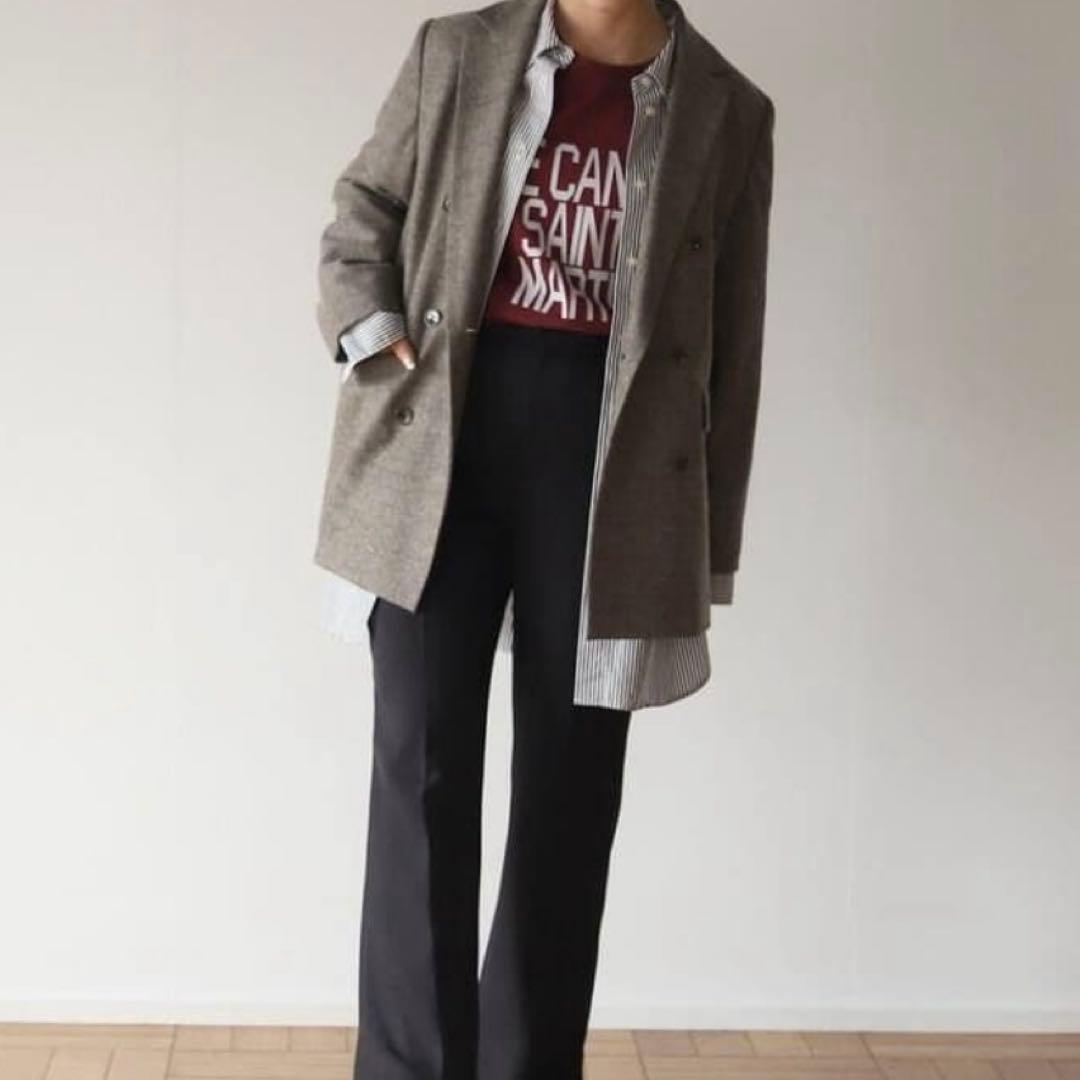 SLOBE iENA ツイードダブルジャケット