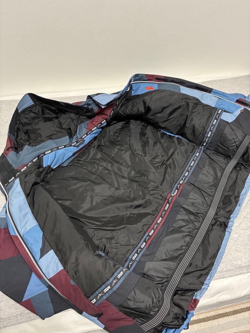 スノーボードウエア  ドープ スキーウエア 迷彩 紺色