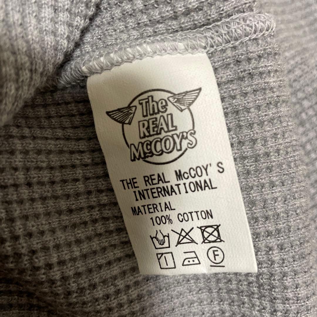 ジョーマッコイ　joe mccoyサーマル　ヘンリーネック リアルマッコイズ