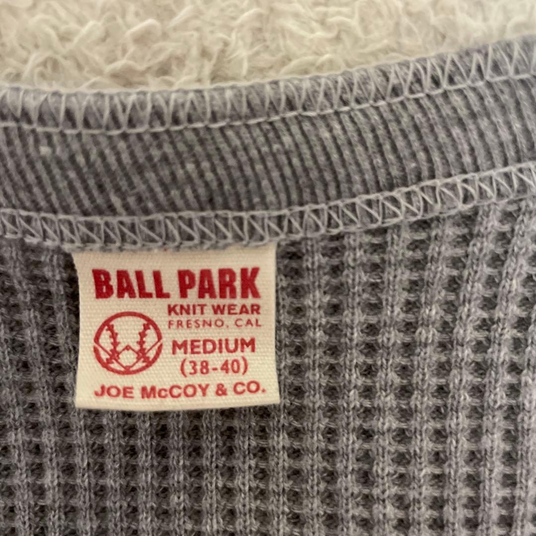 ジョーマッコイ　joe mccoyサーマル　ヘンリーネック リアルマッコイズ