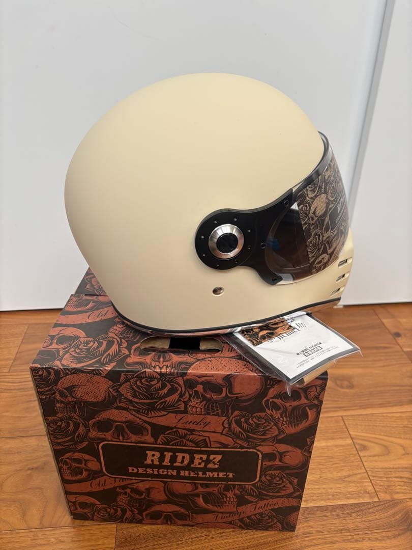 RIDEZ X オフホワイト Lサイズ(59-60cm未満) ライズ