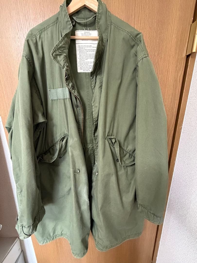 実物 米軍　M-65 フィッシュテールパーカ　モッズコート 70s Ｍ