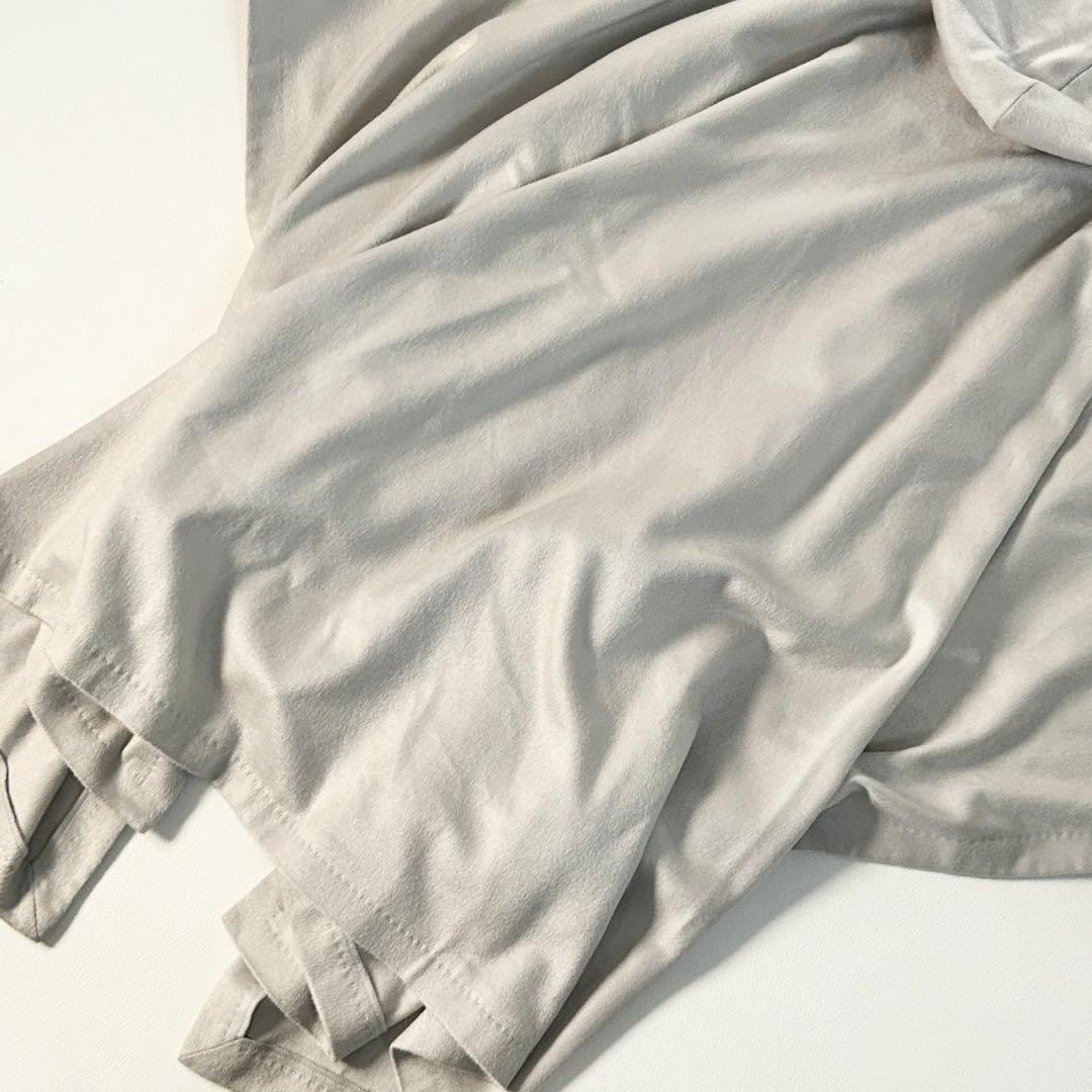 BALMAIN バルマン カシミヤ100 ポンチョ フード付き グレージュ