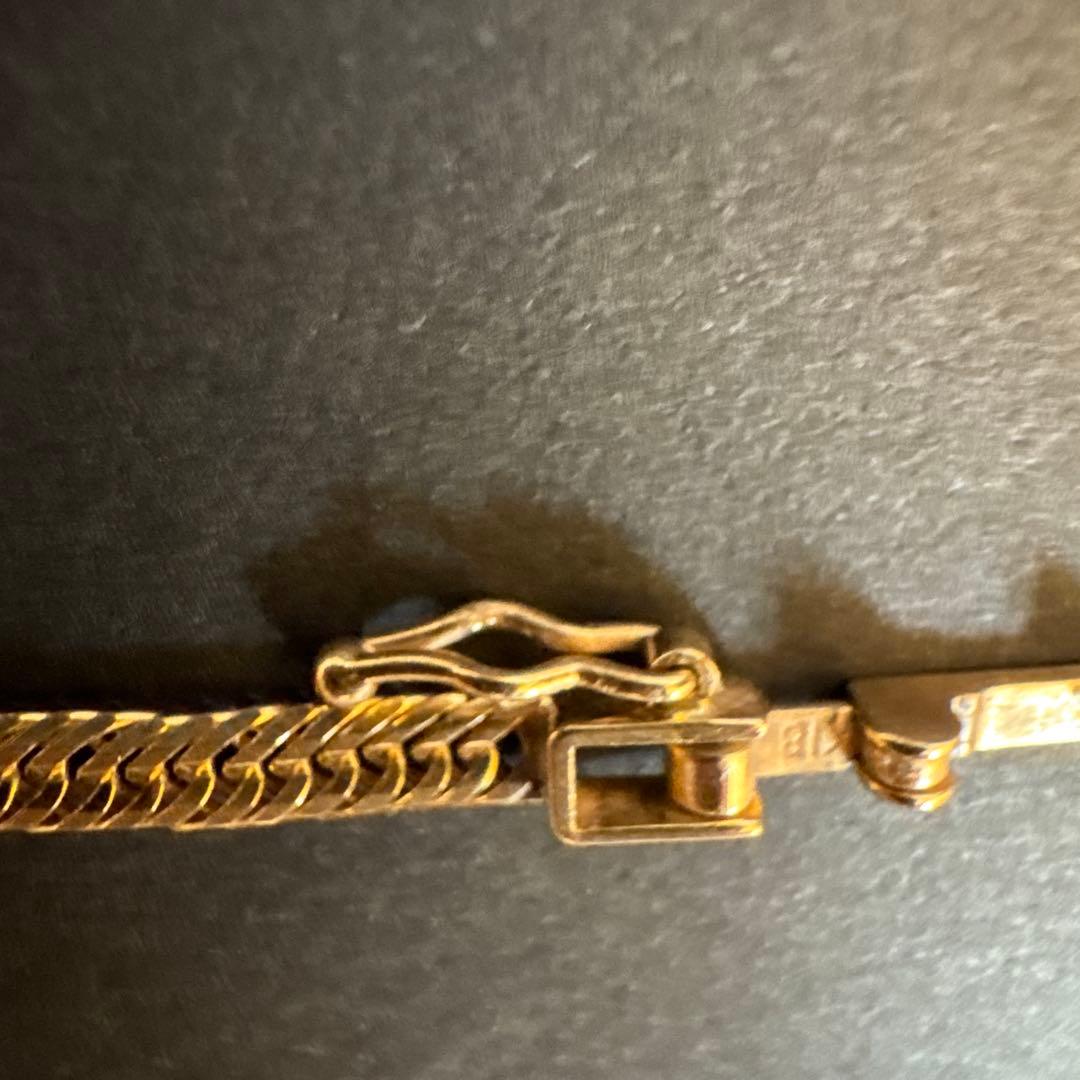 18金　アンクレット　23センチ　6g