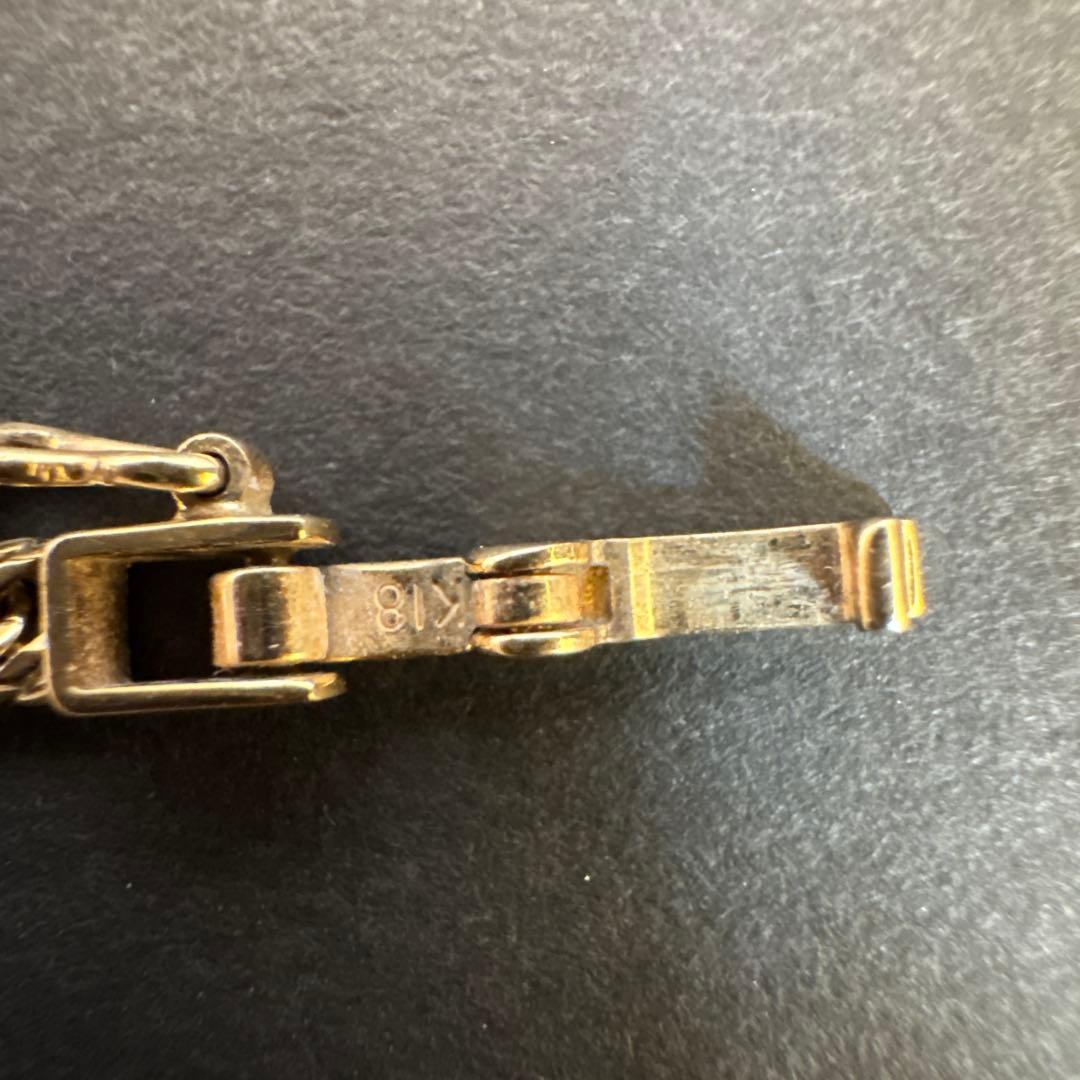 18金　アンクレット　23センチ　6g