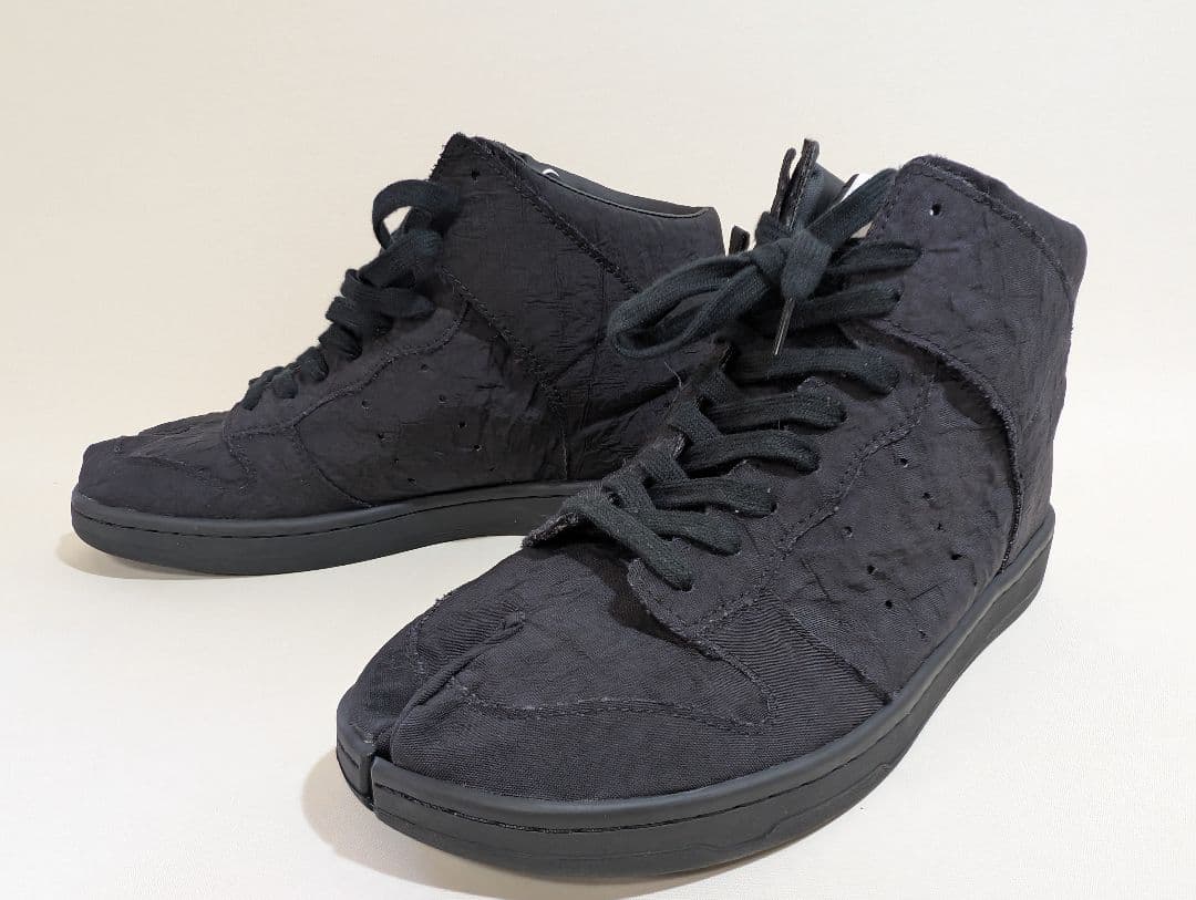 ダビト　リバースプロジェクト ハイカットスニーカー　サイズ26.5　ブラック