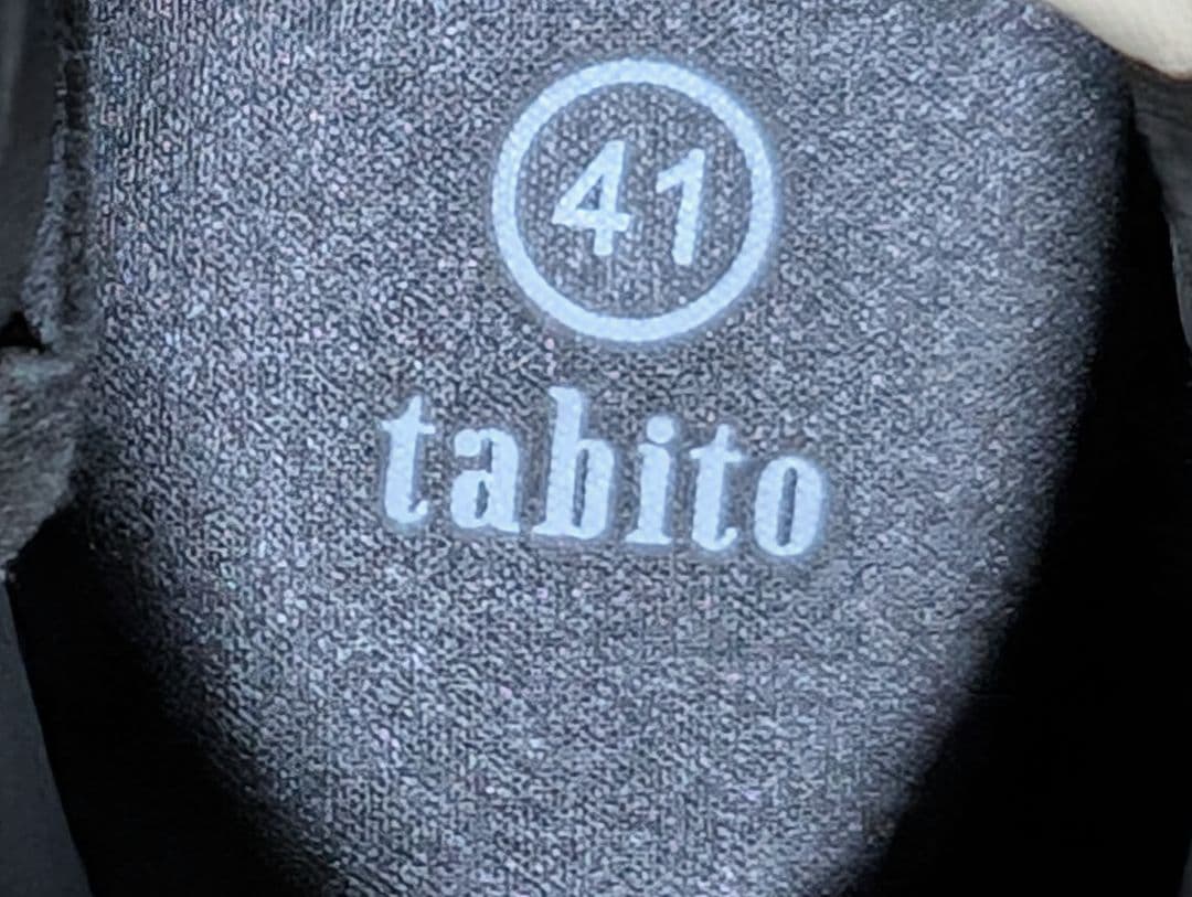 ダビト　リバースプロジェクト ハイカットスニーカー　サイズ26.5　ブラック