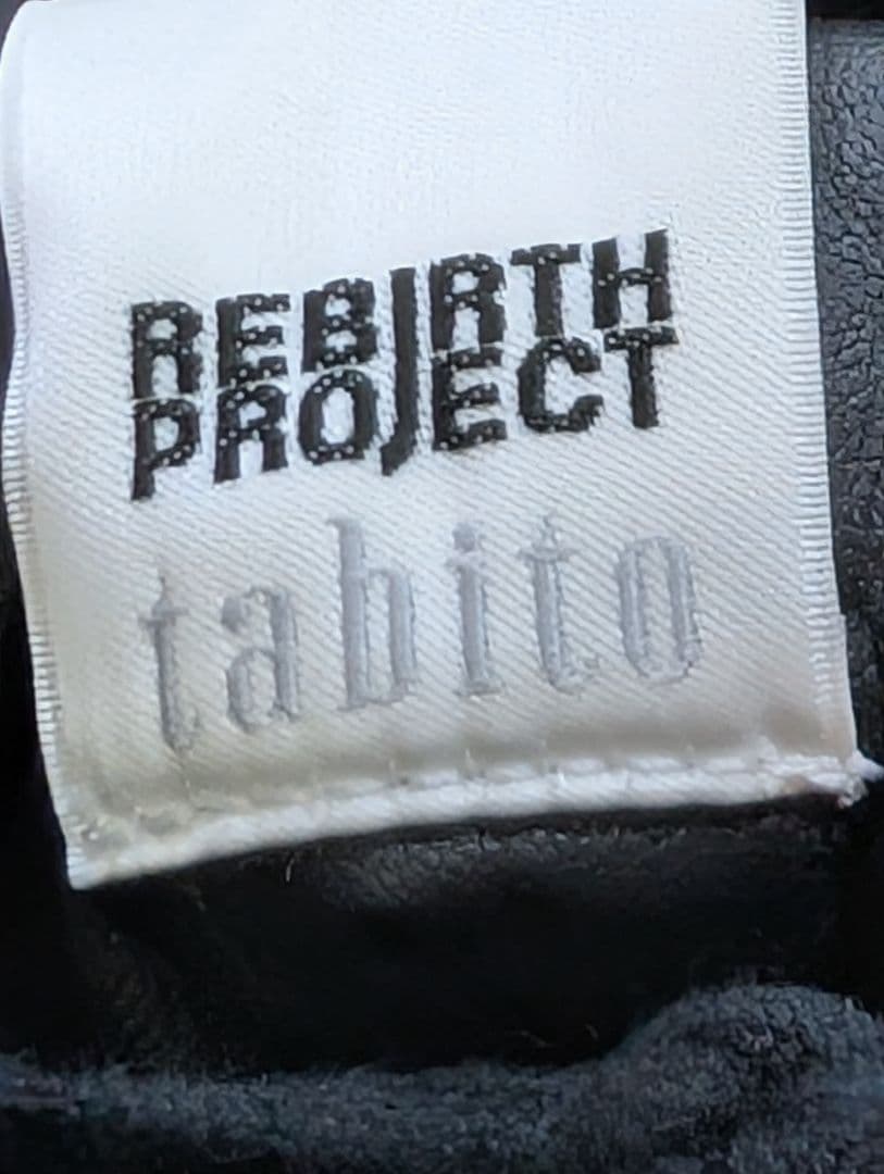 ダビト　リバースプロジェクト ハイカットスニーカー　サイズ26.5　ブラック