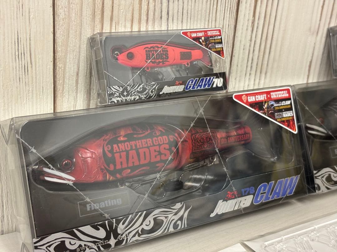 ガンクラフト　ジョイクロ 178 アナザーゴッドハーデス漆黒　真紅ジョイクロ70