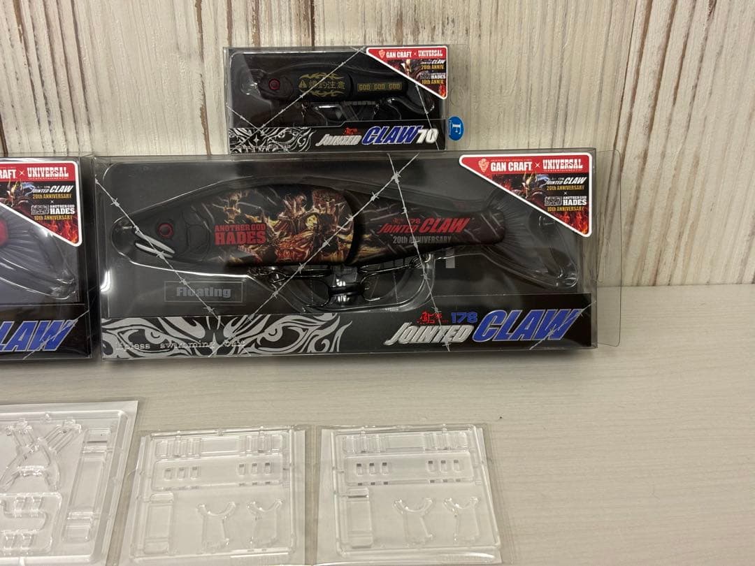 ガンクラフト　ジョイクロ 178 アナザーゴッドハーデス漆黒　真紅ジョイクロ70