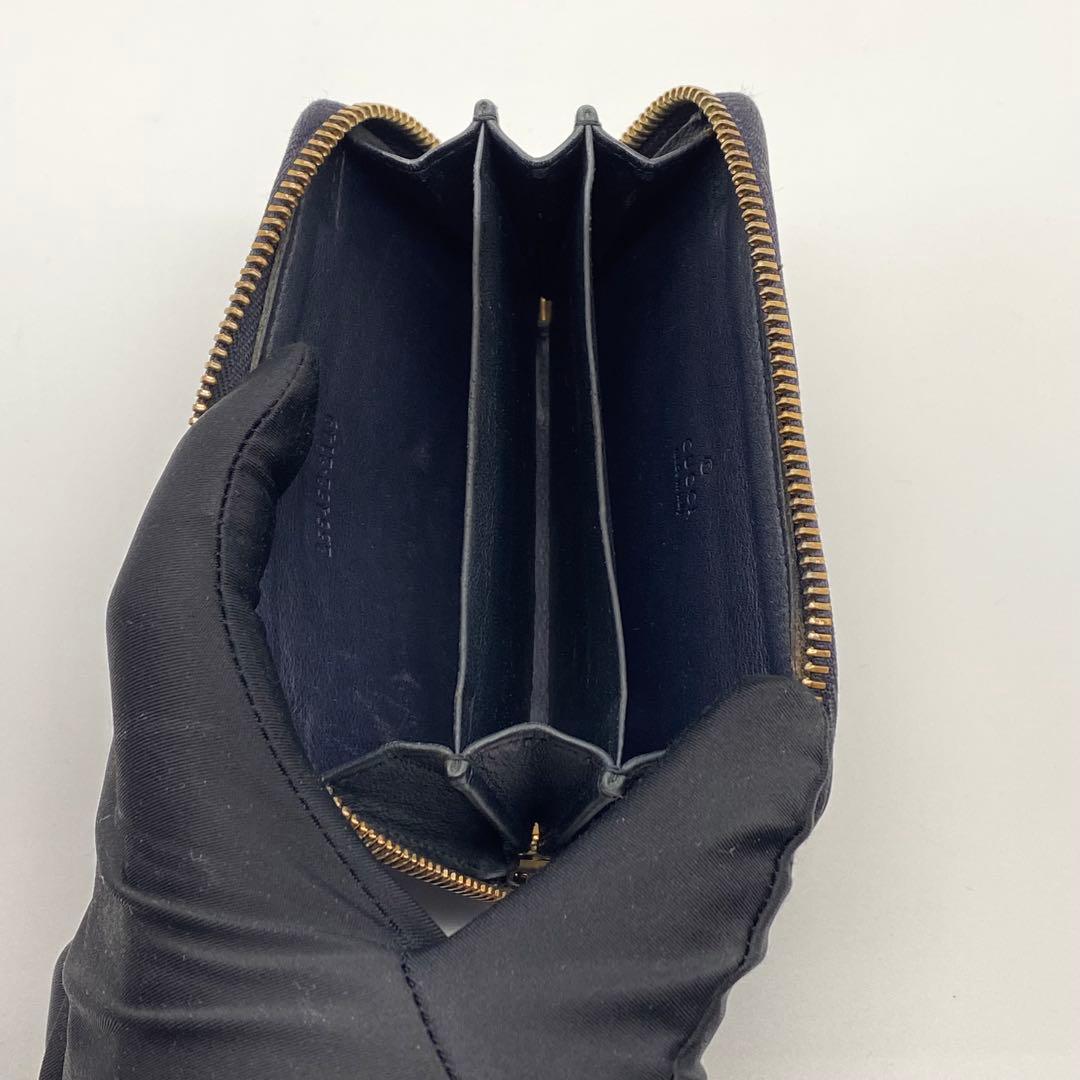 GUCCI・グッチ・ケース・マイクログッチシマ・ネイビー