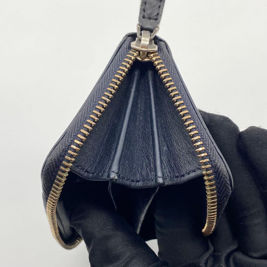 GUCCI・グッチ・ケース・マイクログッチシマ・ネイビー