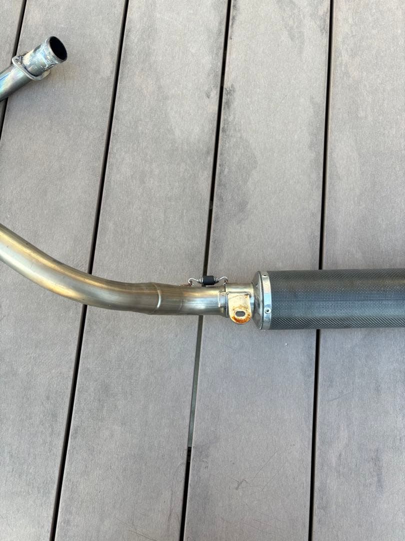 ゆ*ん様 エイプ50 エイプ100 ヨシムラ　チタンマフラー　チタンサイクロン