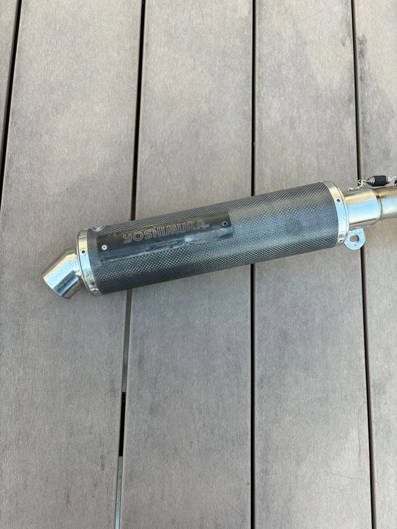 ゆ*ん様 エイプ50 エイプ100 ヨシムラ　チタンマフラー　チタンサイクロン