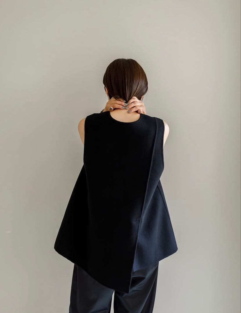 トップス frey double beaver vest