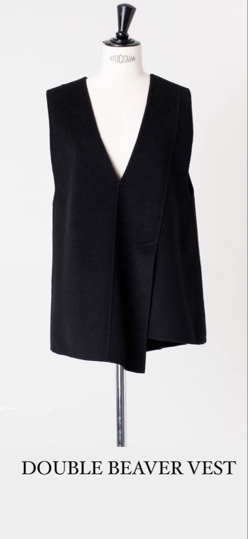 トップス frey double beaver vest