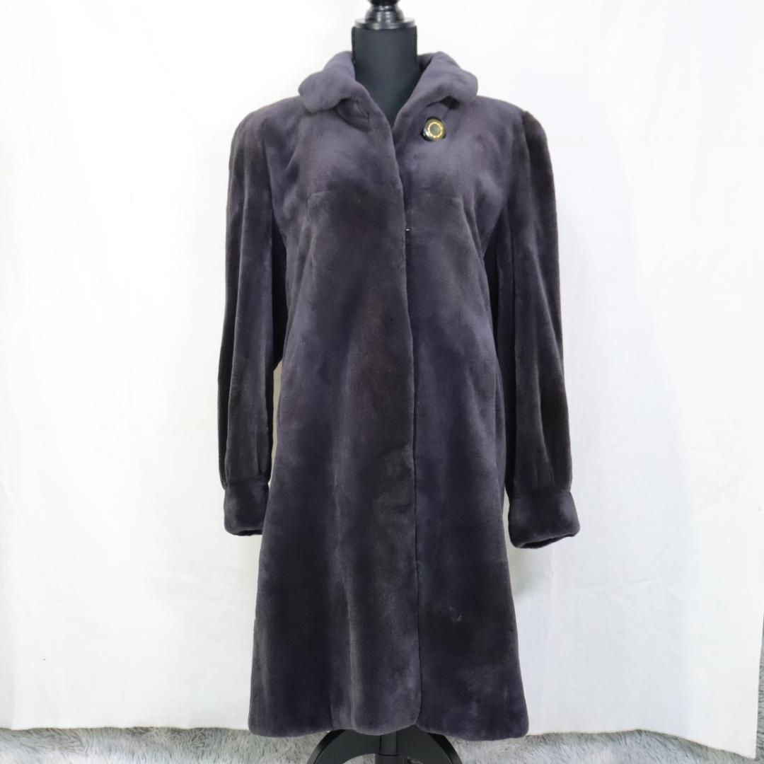 SAGA サガロイヤル✨シェアードミンク　ロング　コート