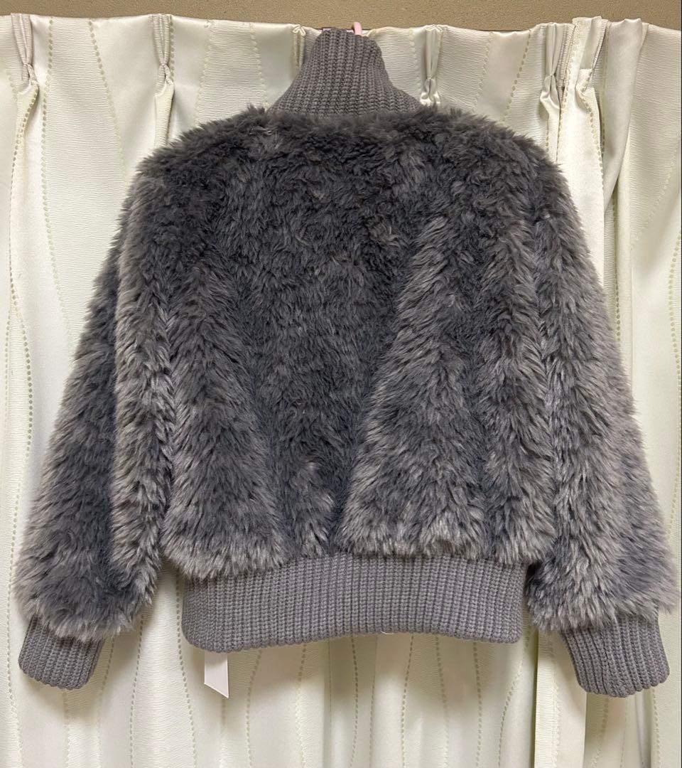 ESICA ハイネックボアブルゾン♡