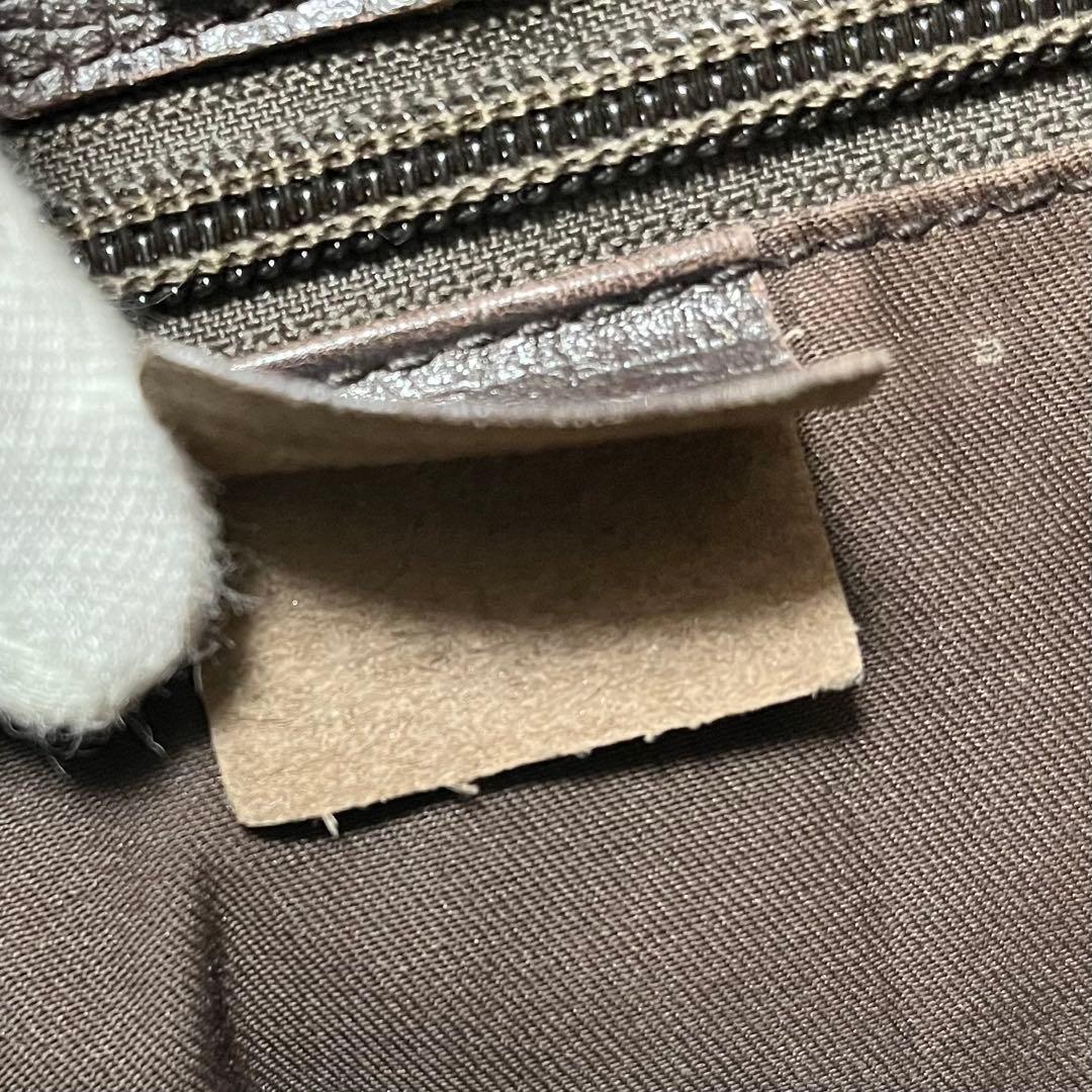 【美品】グッチ GGスプリーム トートバッグ ベージュ A4大容量 肩がけ