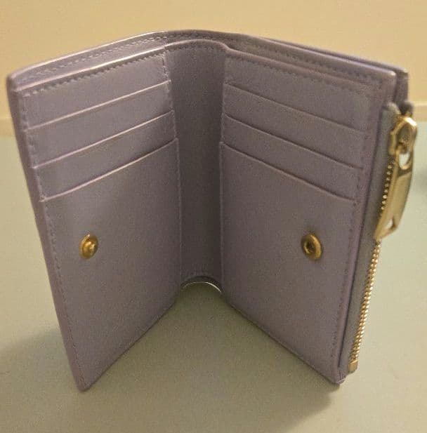 Bottega Veneta ラベンダー 二つ折り財布