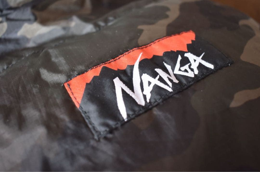 【希少】ナンガ　オーロラ　レギュラープラス　600DX CAMO 美品