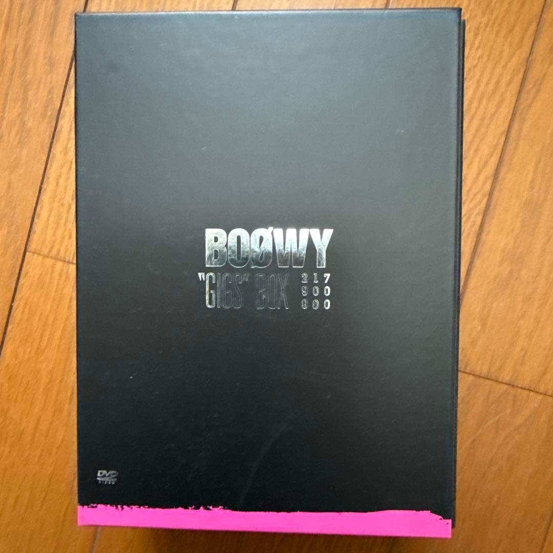 BOØWY GIGS BOX