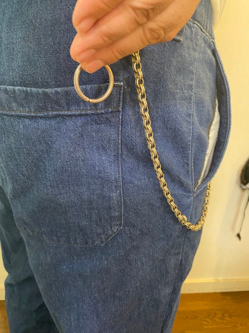 RUST ウォレットチェーン　シルバー925 ホールマーク　イギリス製