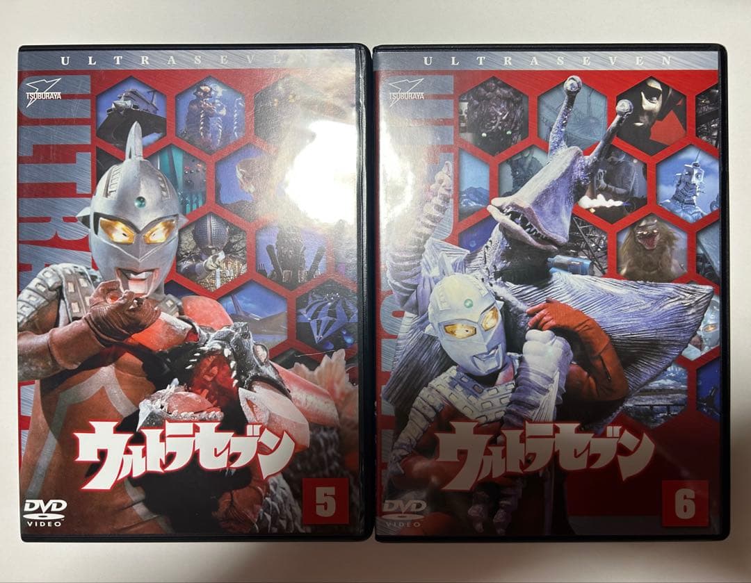 ウルトラセブンDVD VOL.1〜12巻セット