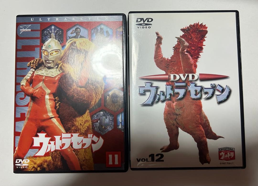 ウルトラセブンDVD VOL.1〜12巻セット