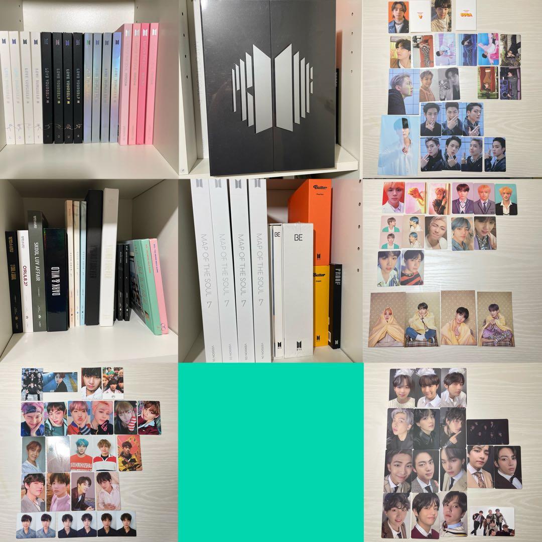 BTS アルバム　トレカ　まとめ売り(写真8枚分)