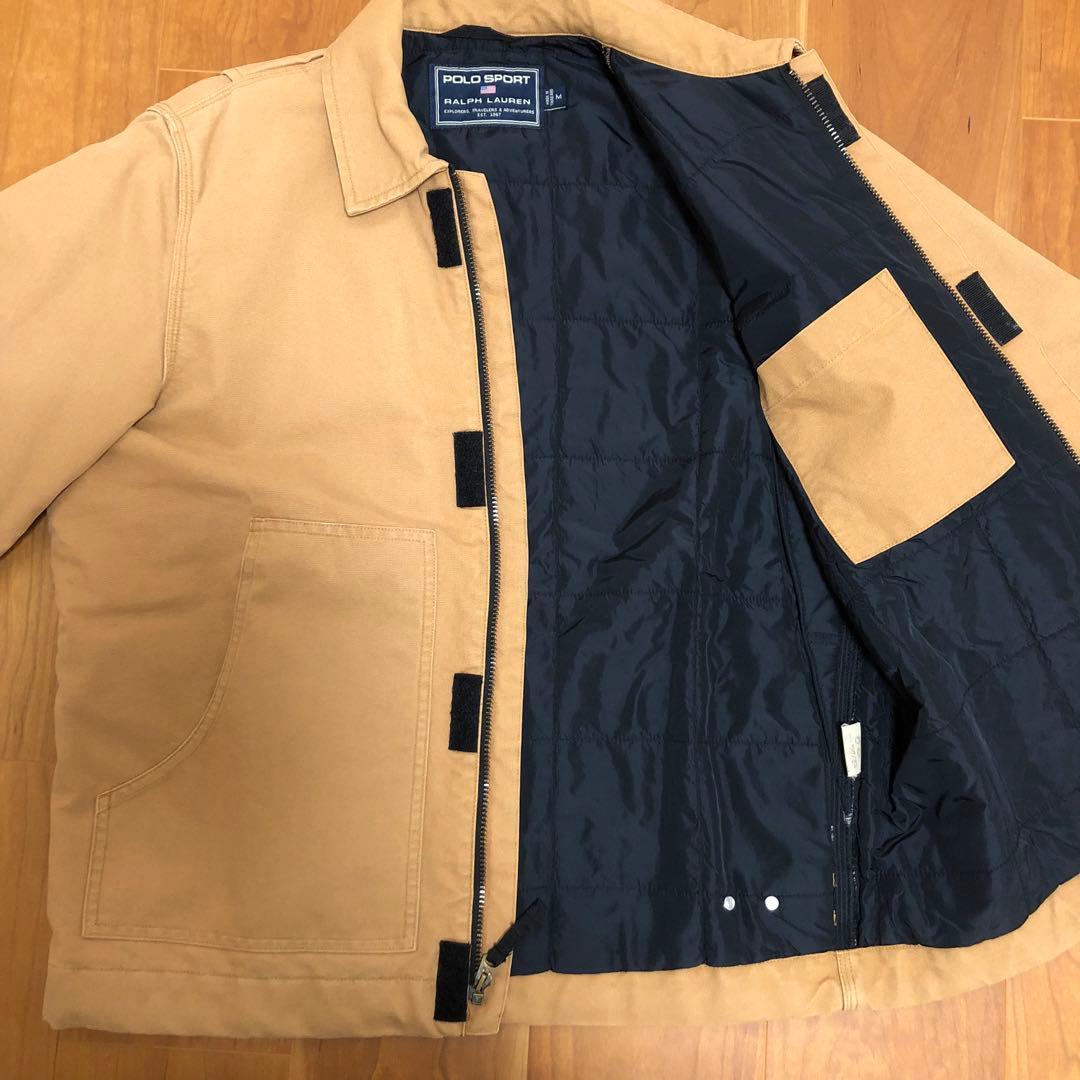 POLO SPORT 90s ビンテージ ダック トラディショナルジャケット　M