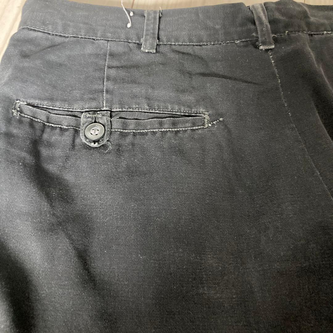 60s 50s ブラックパンツ　ヴィンテージ　usa製 コットン　ワーク
