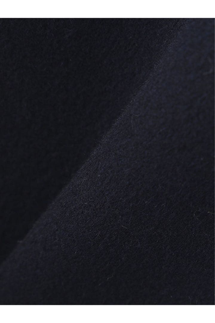 [新品未使用] ETRE TOKYO リバースストールロングコート Navy