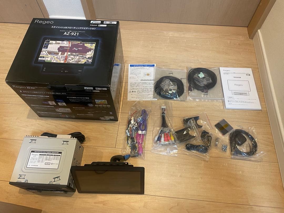 ほぼ未使用【美品】Regeo AZ-921 9型 2021年 カーナビ 地デジ