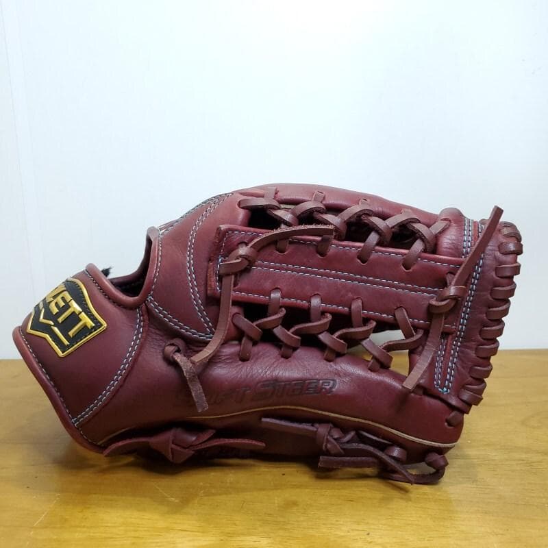 ZETT ゼット ソフトステア 超人気カラー ボルドーブラウン 軟式グローブ