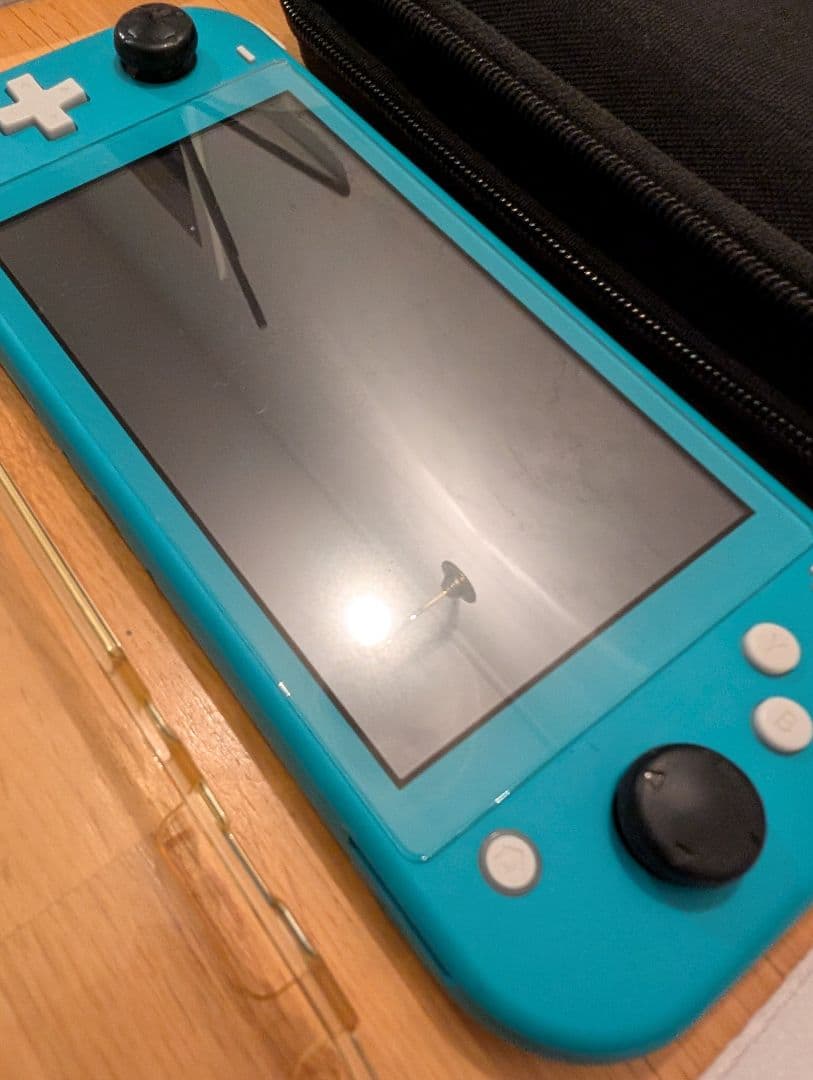 Nintendo Switch Lite ターコイズ 本体　カバー　ケース付