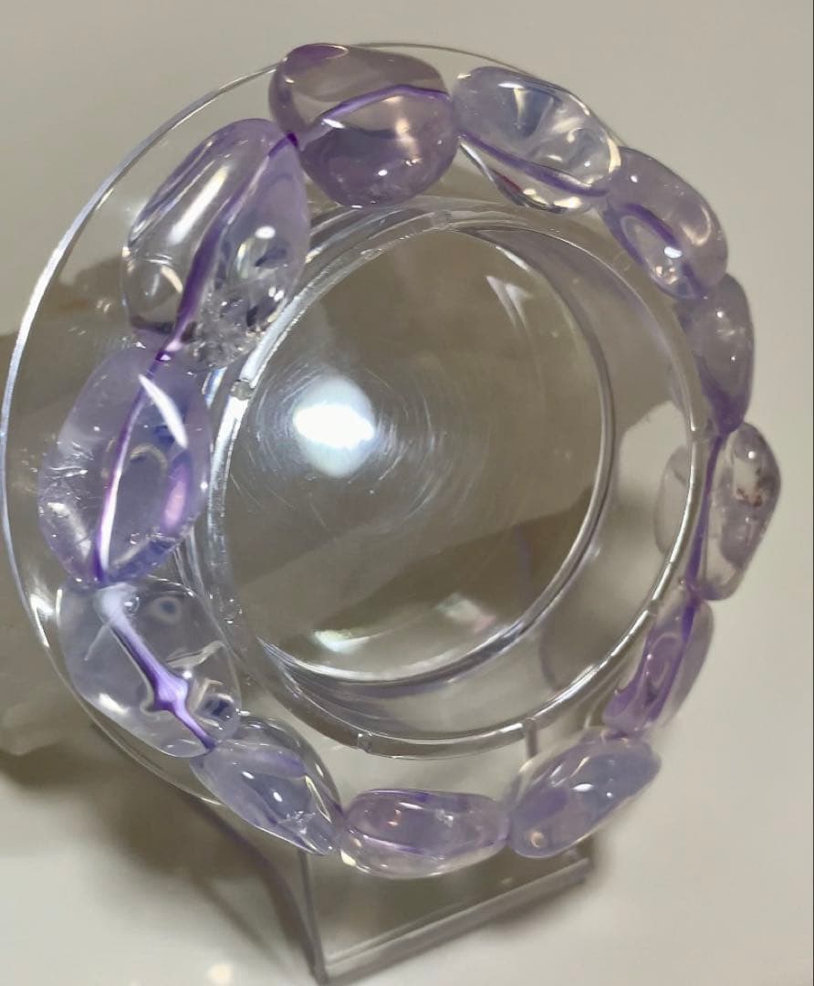 ⭐️ゆうこ様⭐️癒しのパワー強め❣️ 高品質スコロライト　ブレスレット　レインボー