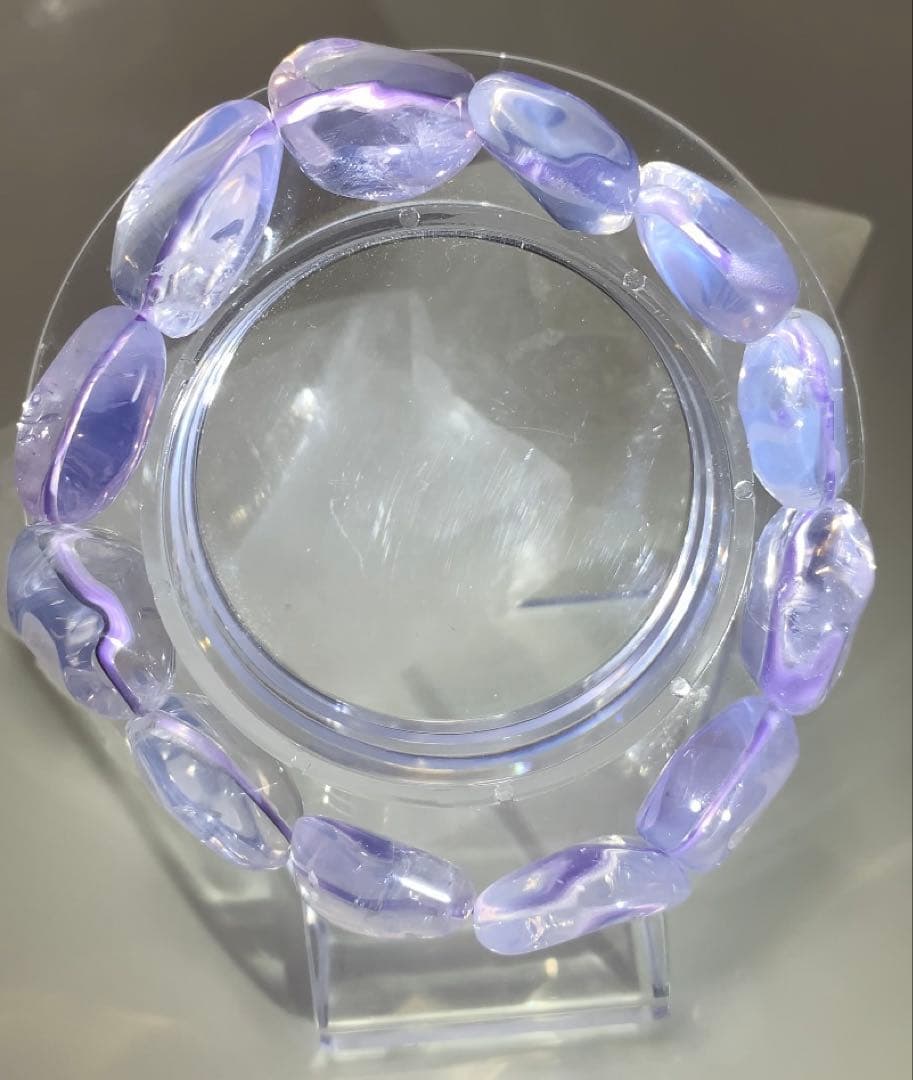 ⭐️ゆうこ様⭐️癒しのパワー強め❣️ 高品質スコロライト　ブレスレット　レインボー