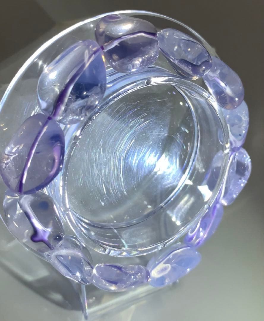 ⭐️ゆうこ様⭐️癒しのパワー強め❣️ 高品質スコロライト　ブレスレット　レインボー