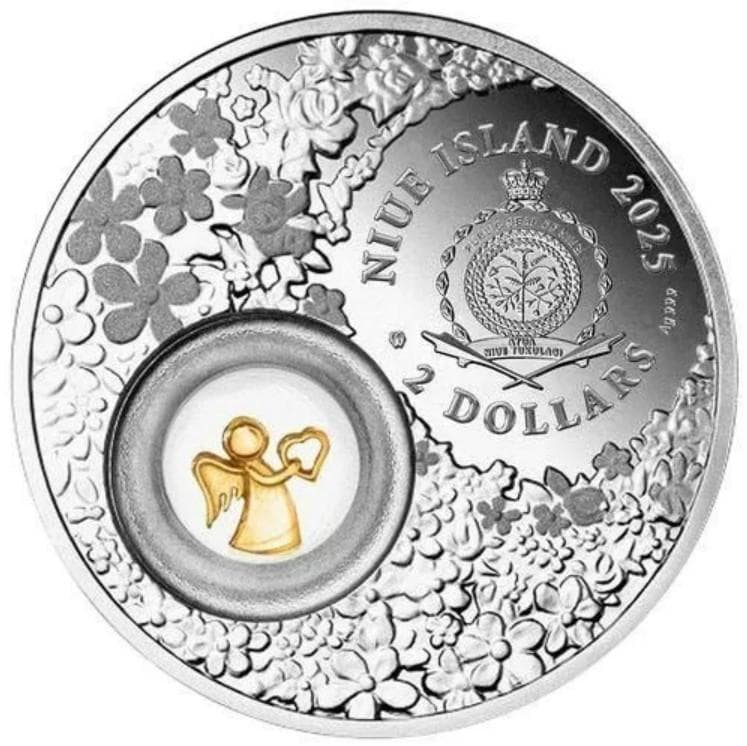 2025年ニウエ ガーディアン・エンジェル プルーフ銀貨