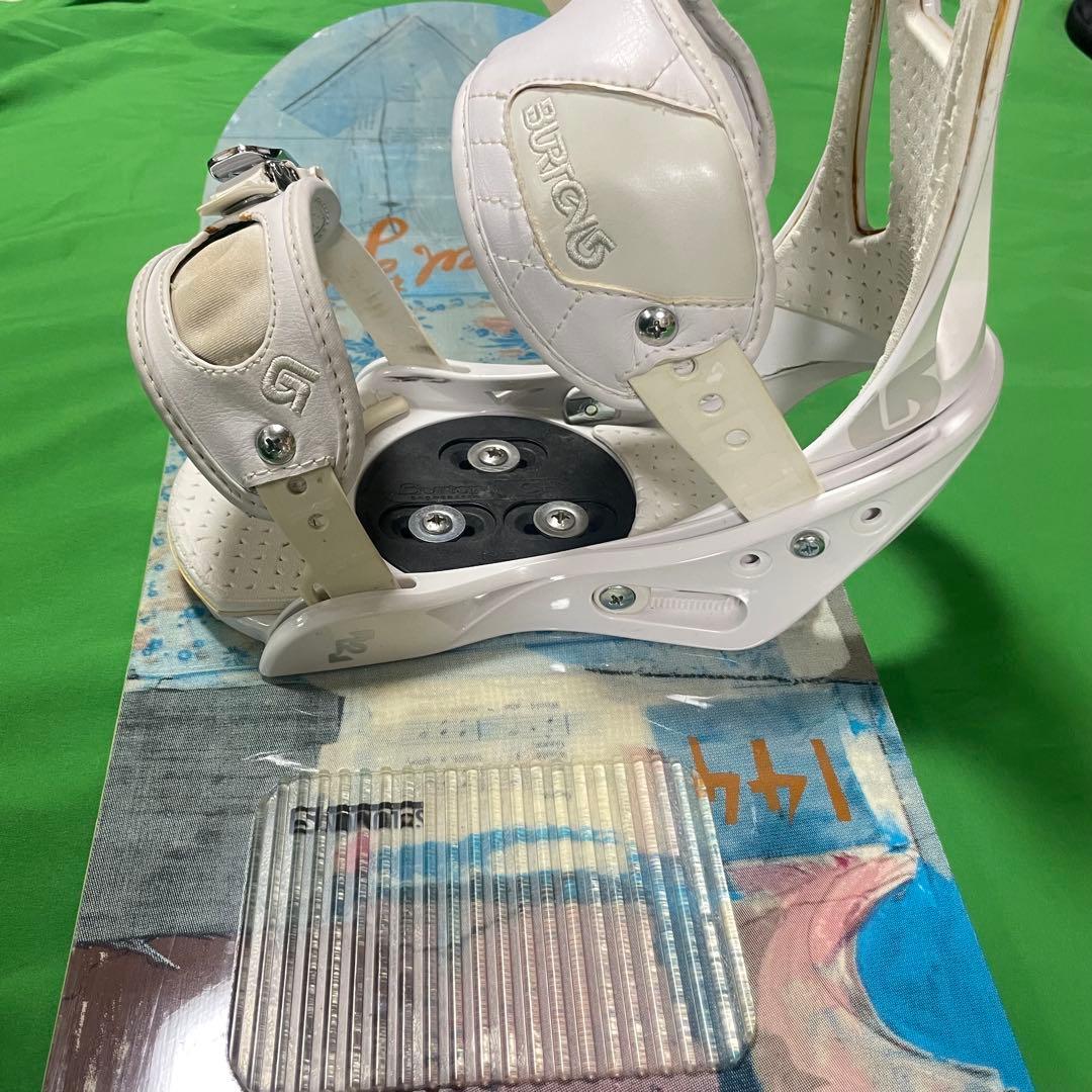 ◯バートンセット フィールグッド × バートン レディース スノーボードセット