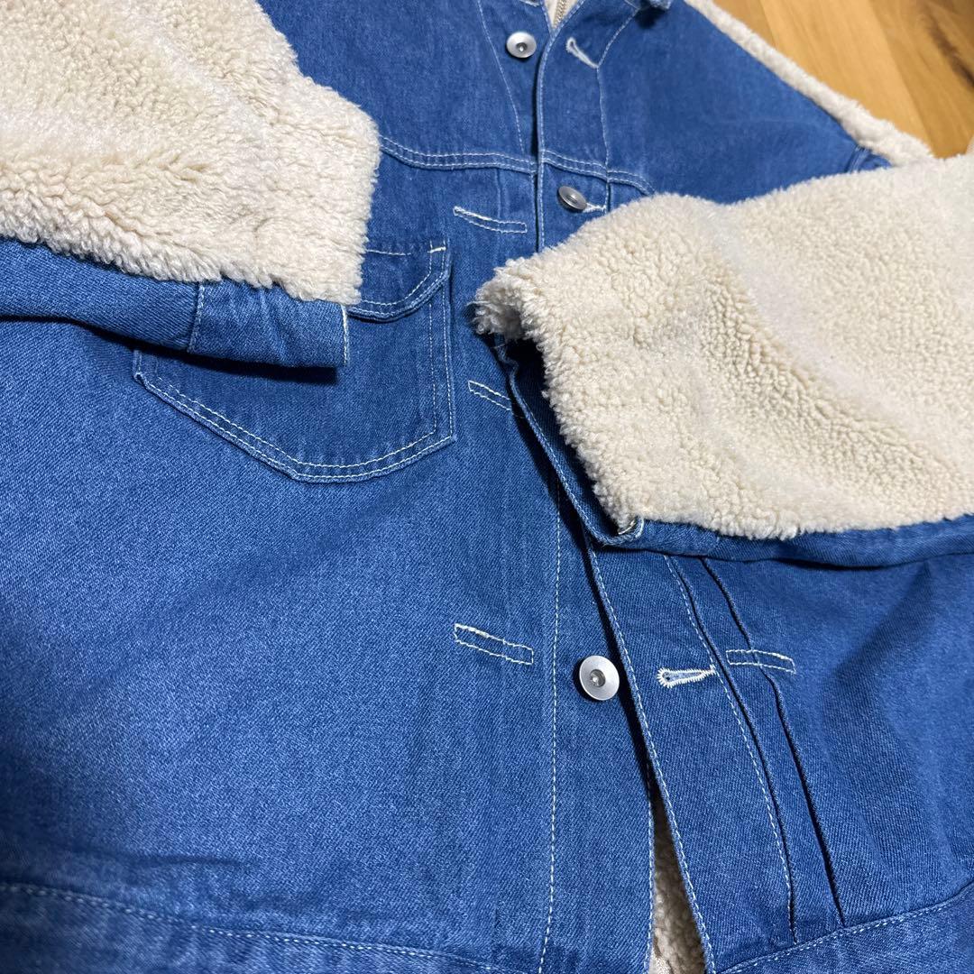 LEPSIM デニムボアドッキングジャケット