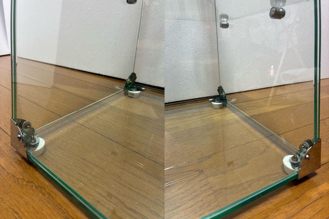 アンティーク中型ガラスケース 昭和45年製