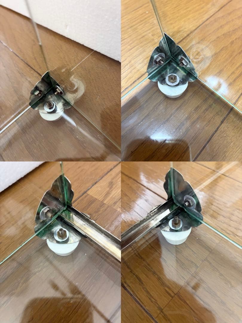 アンティーク中型ガラスケース 昭和45年製