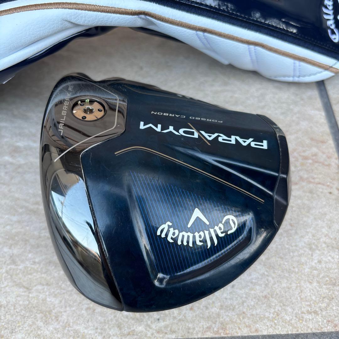 希少ロフト8°キャロウェイパラダイムトリプルダイヤモンドドライバー　ヘッドのみ