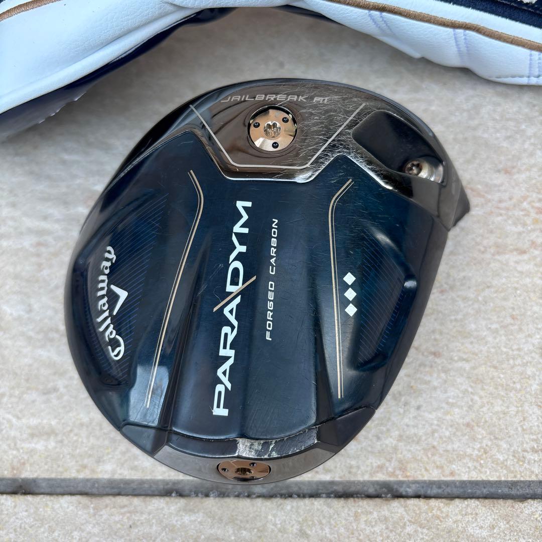 希少ロフト8°キャロウェイパラダイムトリプルダイヤモンドドライバー　ヘッドのみ