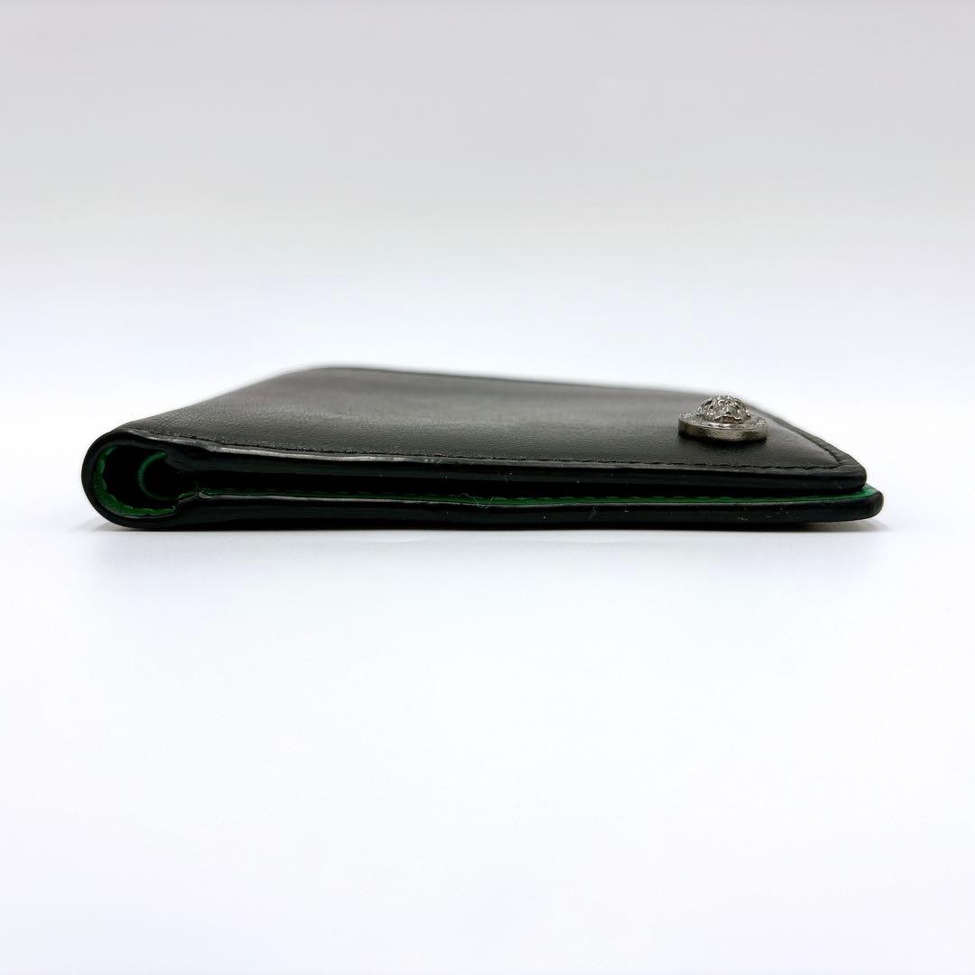 美品 ＊ VERSACE ヴェルサーチ メデューサ バイカラー 二つ折り財布