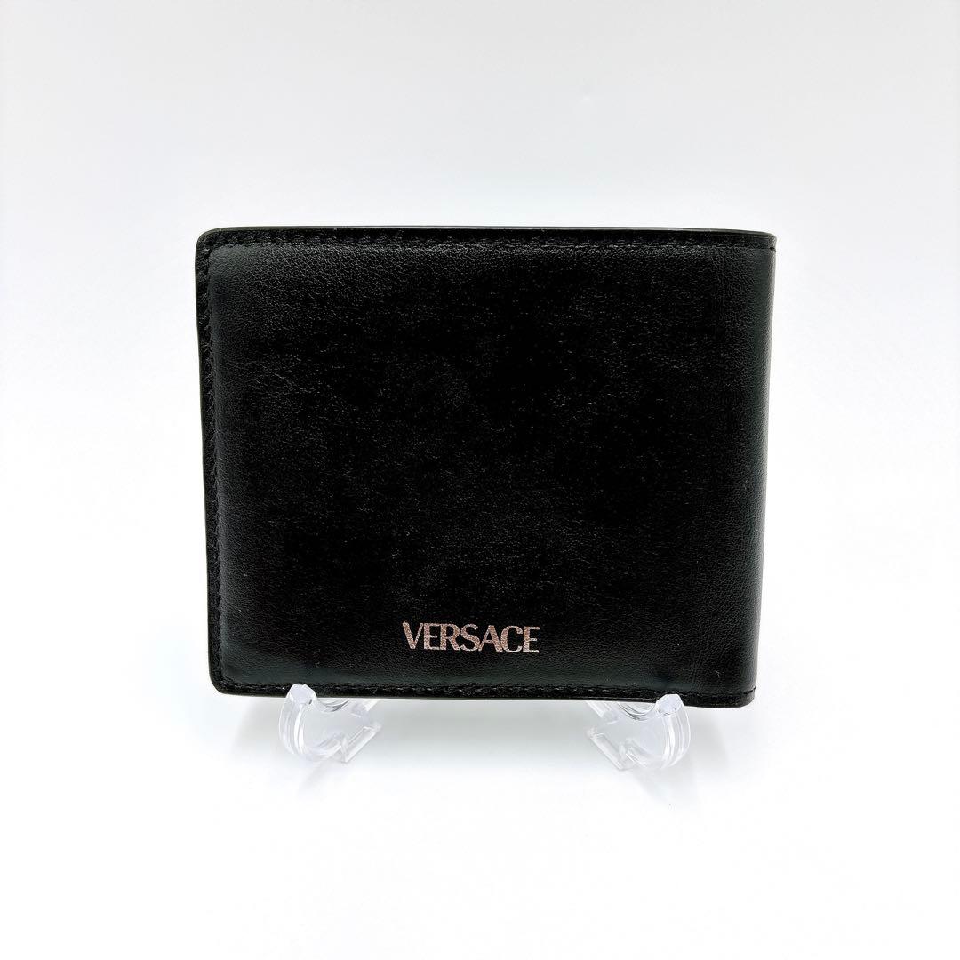 美品 ＊ VERSACE ヴェルサーチ メデューサ バイカラー 二つ折り財布