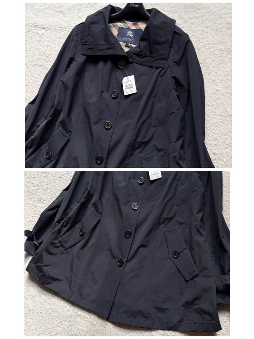 【新品未使用タグ付き】バーバリーロンドン ショートコート ノバチェック 3XL